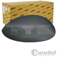 TYC Spiegelkappe Links Passend FÜR CitroËN C2 C3 Xsara Peugeot 1007 206 206+ |