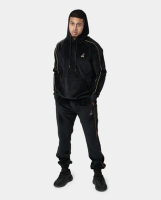 Kangol Men Velour Black Beauty Joggers