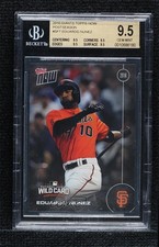 2016 Topps Now /221 Eduardo Nunez #SF-7 BGS 9.5 GEM MINT 7k6