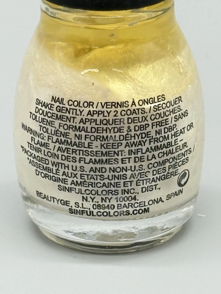 Sinful Colors Professional Nail Polish Lustrous - #112 "Tokyo Pearl" (0.5oz) - Image 4 of 4