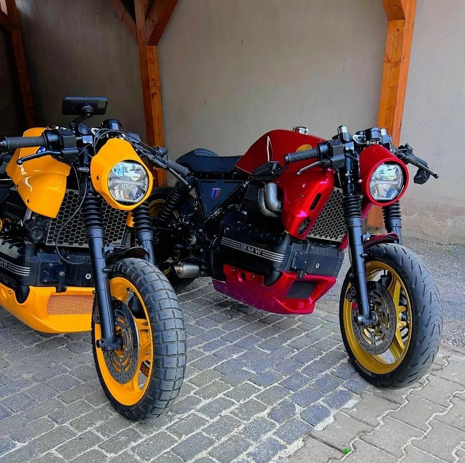 BMW K100 Belly Pan BUGSPOILER MOTOR SPOILER CAFÉ RACER - Imagen 3 de 3