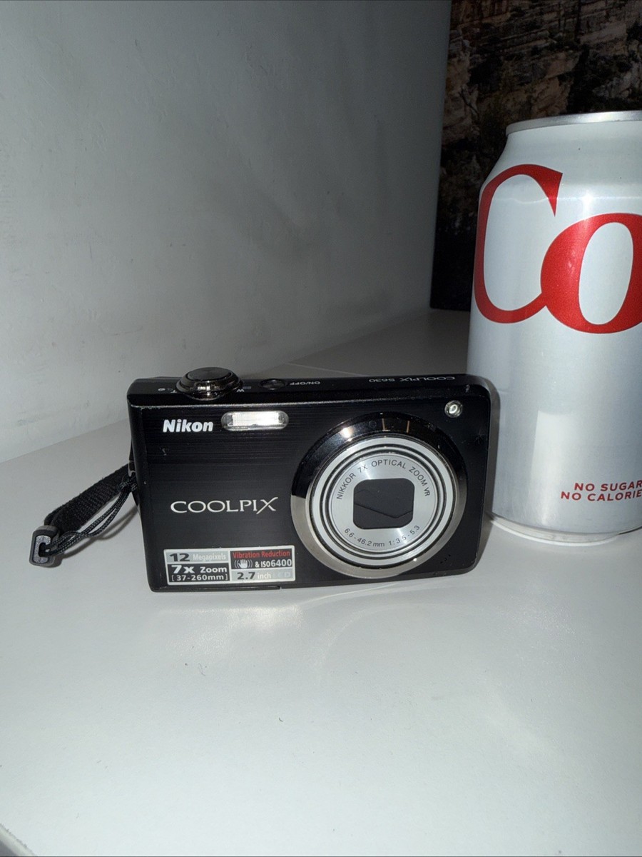 Nikon Coolpix S630 12MP Digital Camera with 7x Optical Zoom + 2.7