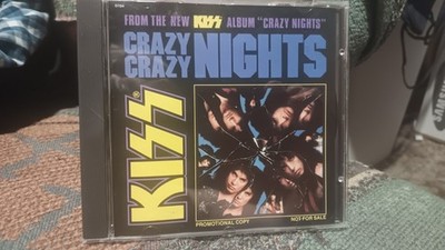 KISS - Crazy Crazy Nights - CD Promo Single - 1 Track 1987 Mercury US Rare