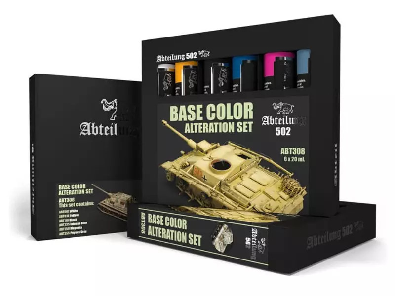 Coffret huiles Abteilung 502 Base Color Alteration pigments extra fins
