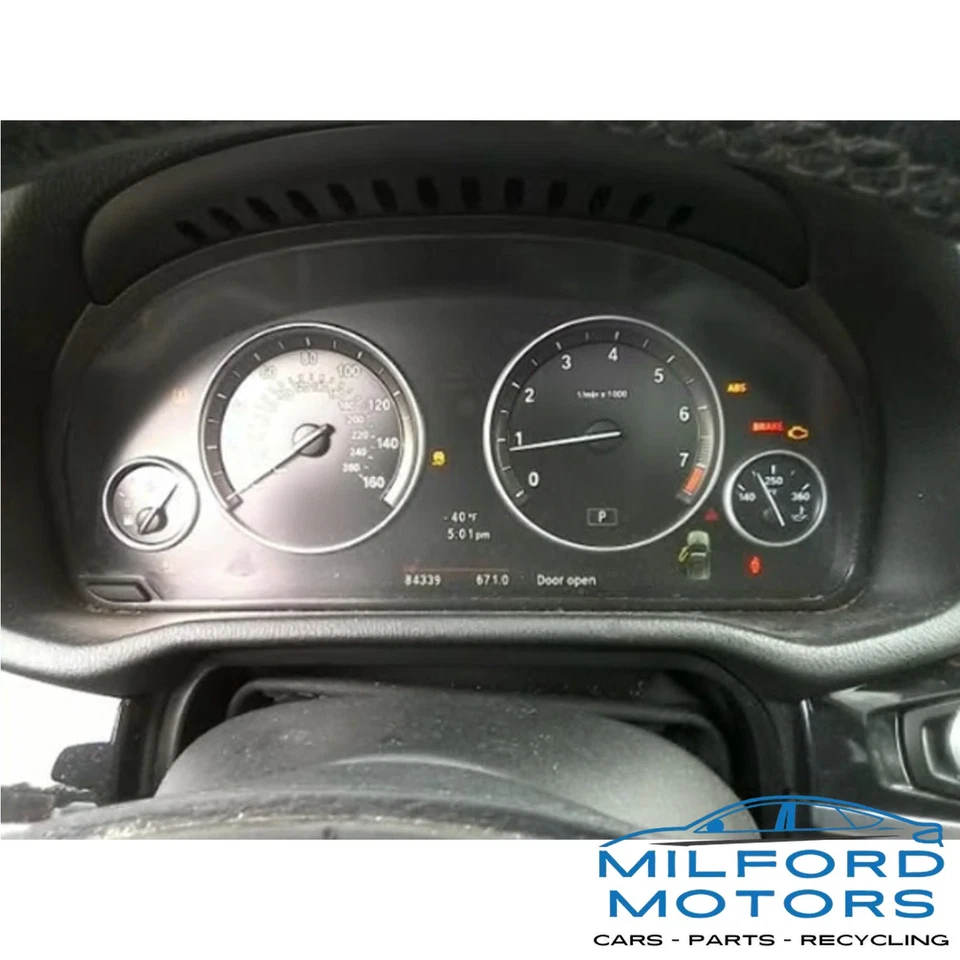 Speedometer Cluster w/ Navigation – Fits 2012-2013 BMW 528i 535i 550i X3 84K - Image 4 of 4