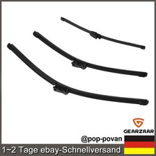 Scheibenwischer Wischerblätter Vorne + Hinten Satz für VW POLO 9N BJ. 2002-2009