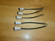 14 Volt Red Panel Mount Indicator Lamp Assembly Lot of 5,Littelfuse,NOS