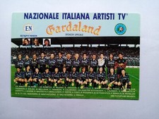 Calcio- Nazionale Italiana artisti  Gardaland anni 90