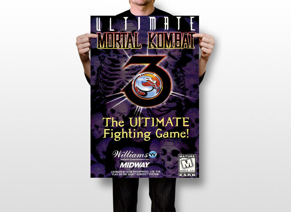 ArtStation - Ultimate MORTAL KOMBAT 3 poster