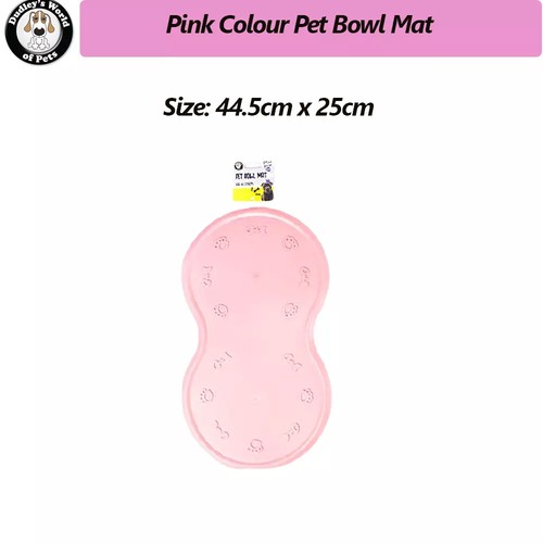 44x 25cm Waterproof Non Slip Pet Bowl Mat Food Water Placemat Puppy Dish Bowl AU - Picture 4 of 5
