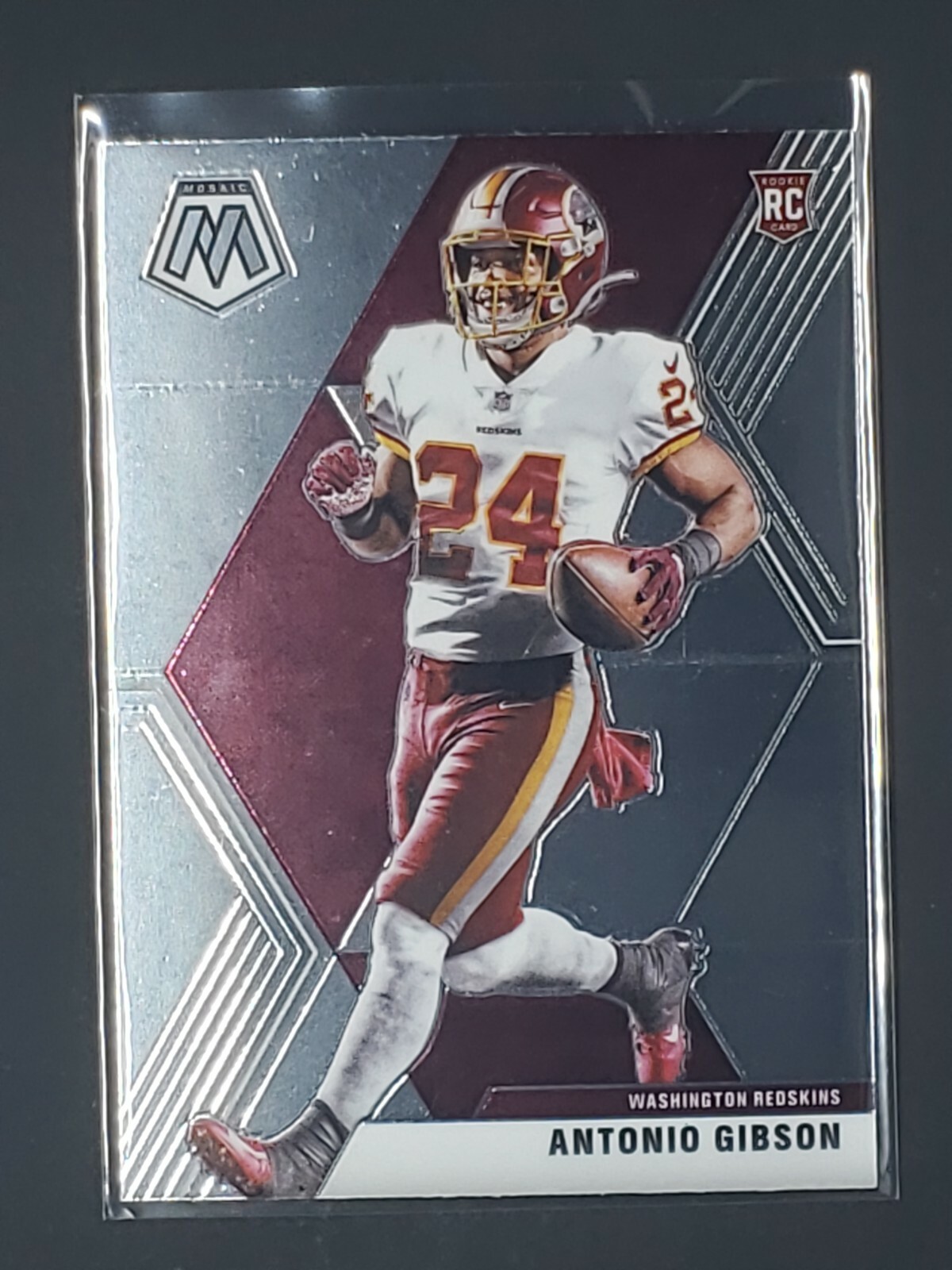 2020 Panini Mosaic #227 Antonio Gibson Rookie