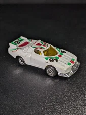 Vintage Marz Karz Lancia Stratos Turbo Rally Car White
