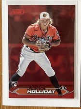 2024 Topps Stadium Club Jackson Holliday RC Red Foil Parallel #211 Orioles