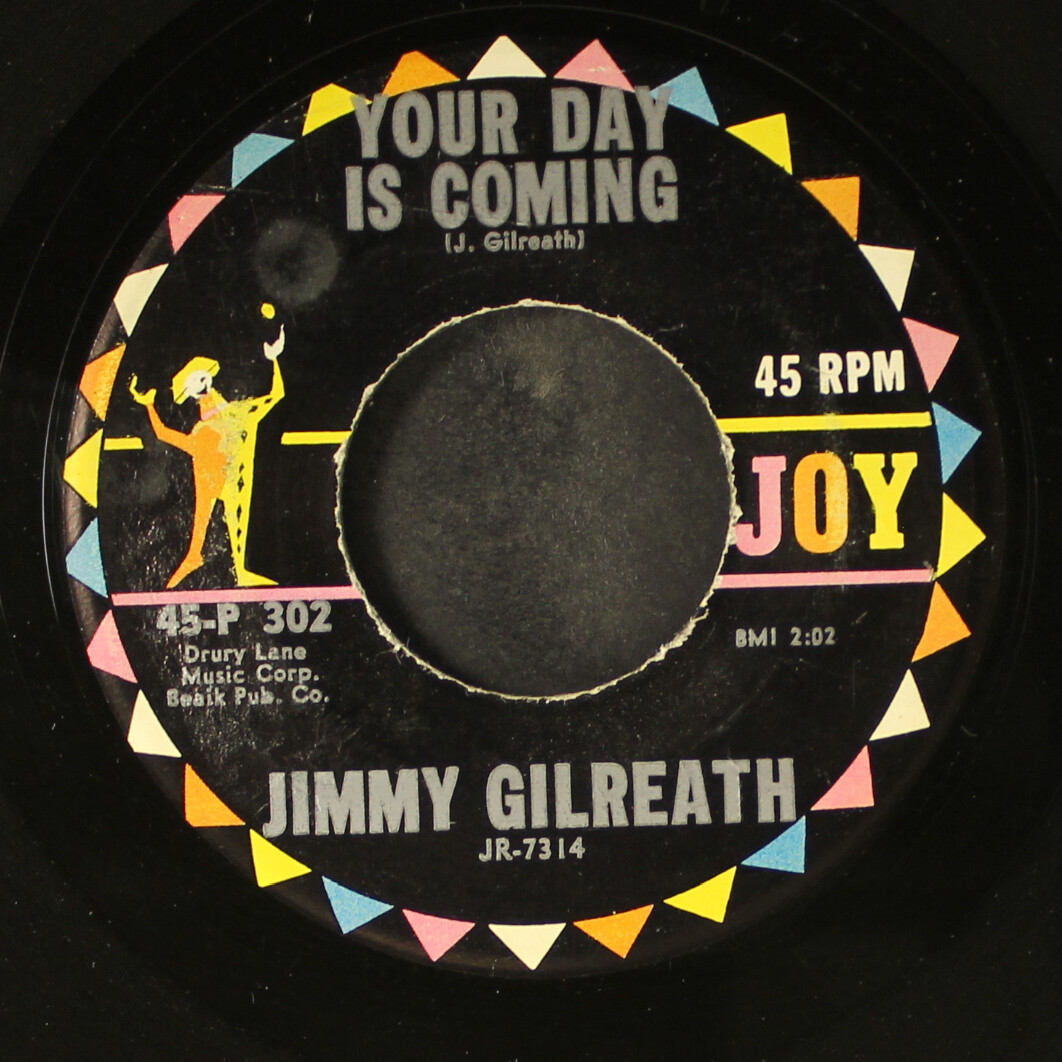 JIMMY GILREATH your day is coming / pearls, gold and silver JOY 7