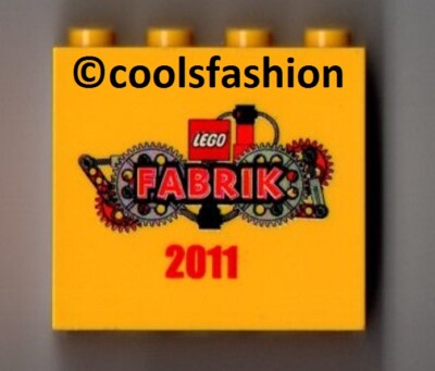    Fabrikstein 2011    SAMMELSTEIN SONDERSTEIN PROMOBRICK  LEGO  LEGOLAND