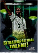 2023-2024 Topps Cosmic Chrome #ET-2 Jaylen Brown Extraterrestrial Talent