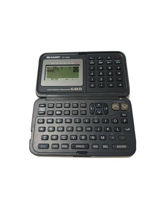sharp electronic organiser