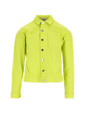 L'agence Yellow Denim Jacket Size  S