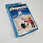 NEW Vintage 1980 Playmobil Play Set 3700 Nurse and Patient w/Wheelchair Bed