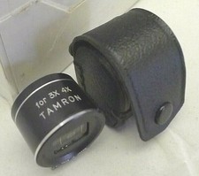 Tamron for 3X 4X Viewfinder RARE VINTAGE with Snap Case - Made in Japan