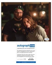 Seth Rogen & Rose Byrne "Neighbors" AUTOGRAPHS Signed 8x10 Photo ACOA