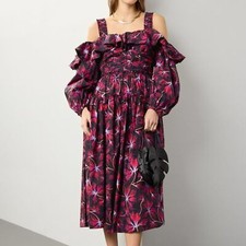 Ulla Johnson floral caprice midi dress size 6