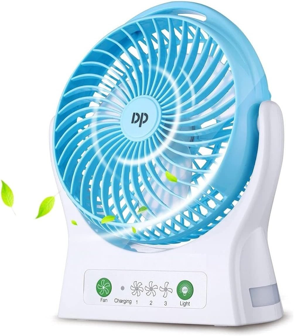 Ventilateur portable silencieux USB contre la chaleur au travail
