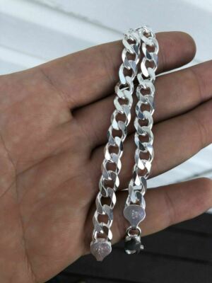 Bracciale Groumette 6 Maglie Rolò In Oro Bianco 18k Con Diamanti, 19.0 0.5 Cm | GV - Foto 12