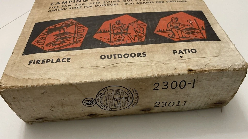 Vintage Structo 2300 All Purpose Bar-B-Q Grill camping Nice! Retro - Image 2 of 4