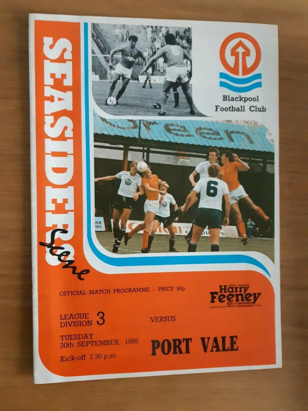 Blackpool Home Football Programmes eBay