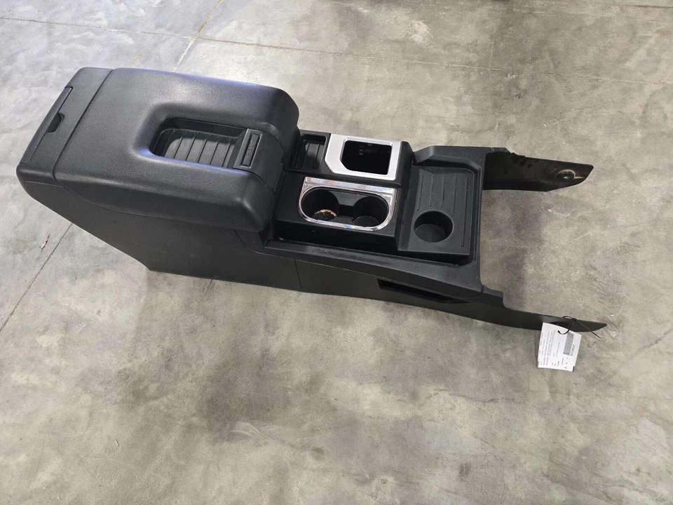 Console Toyota Tundra Floor 2014-2021 cabine dupla manual temperatura preto fabricante de equipamento original - Imagem 2 de 3