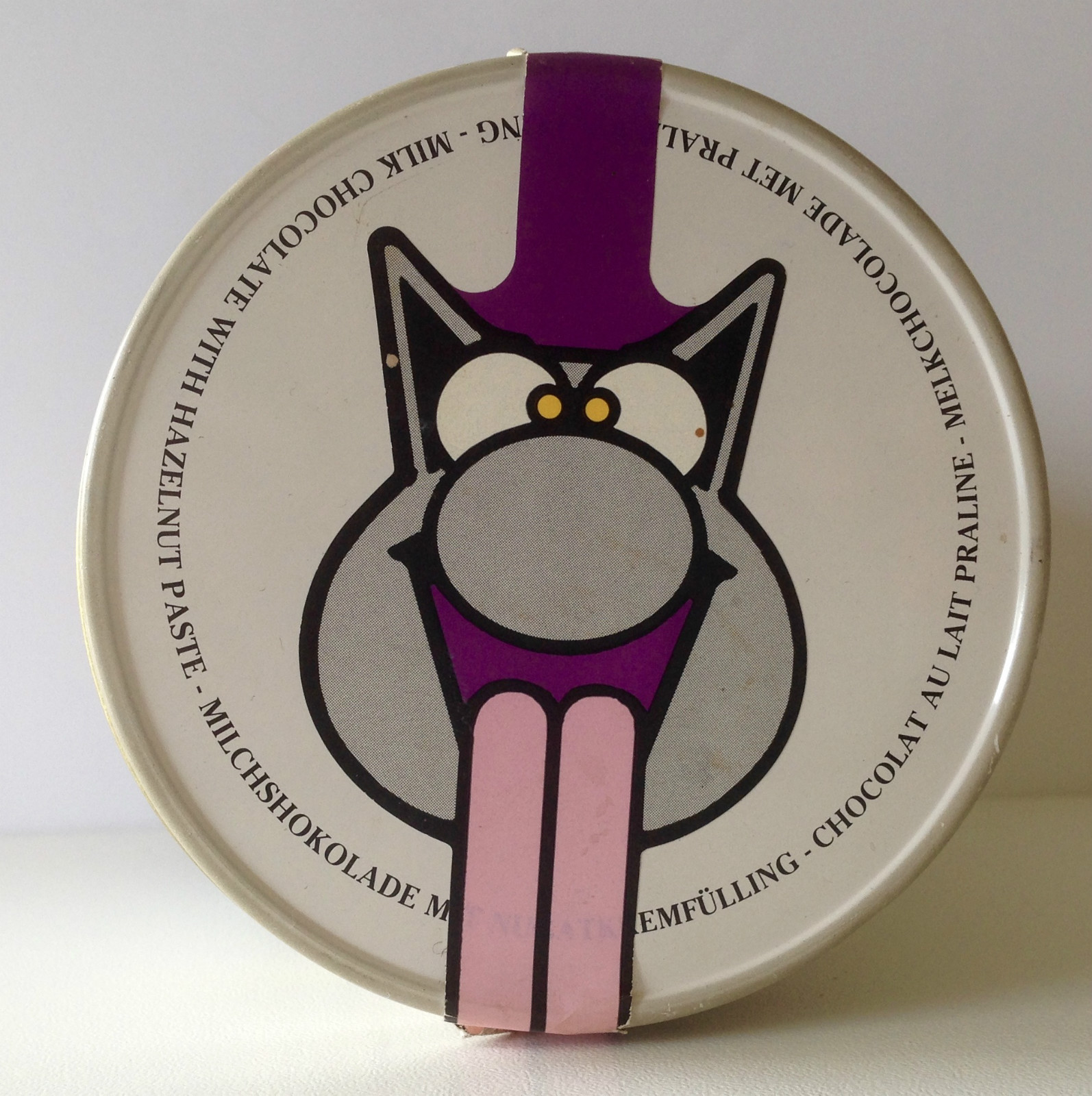 Collection Geluck Le Chat Boite Metal Langues Chocolat Galler 30 Nov 1997 Ebay