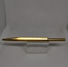 Penna a sfera Bvlgari eccentrica placcata oro