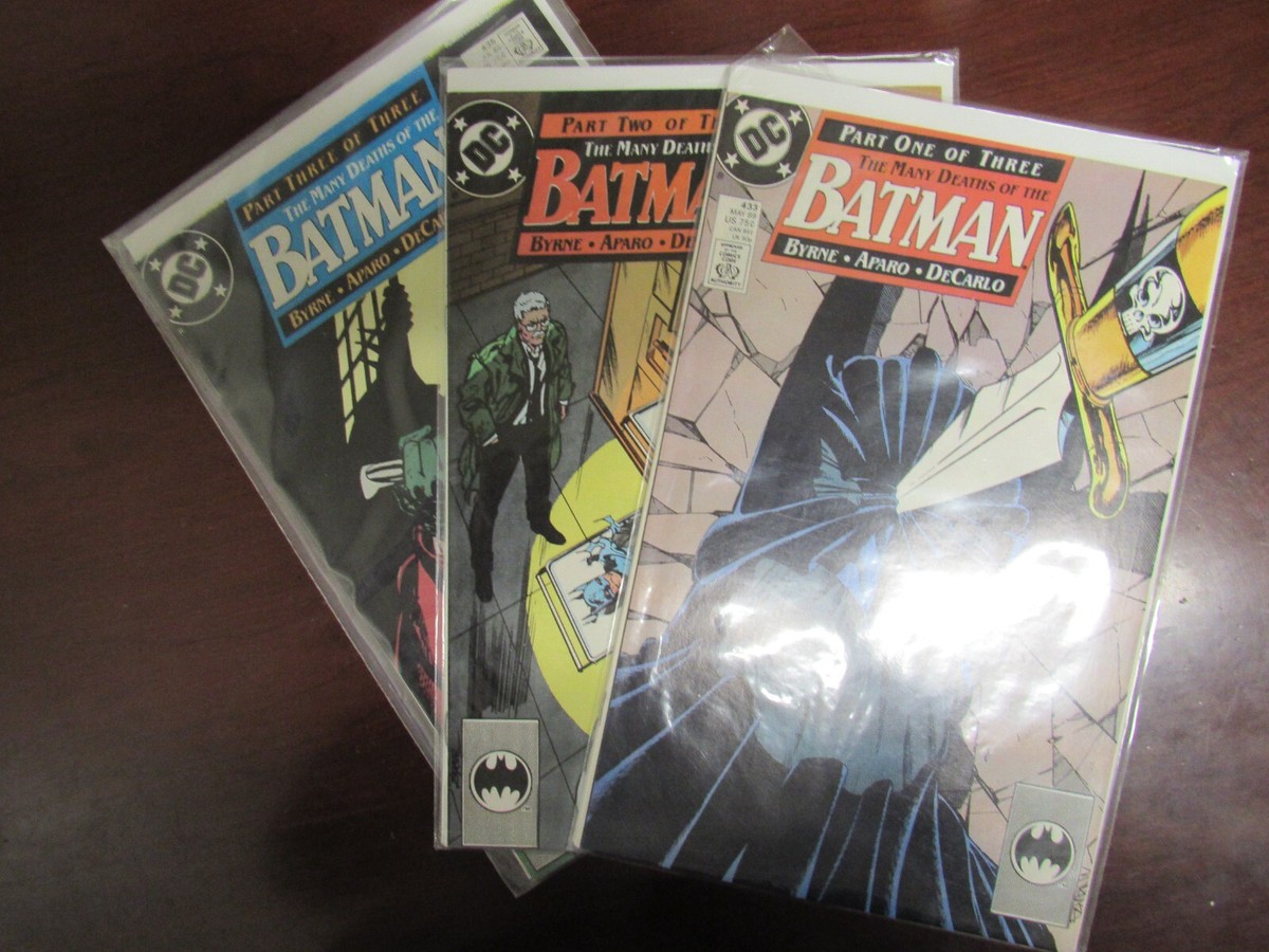 DC Comic: The Many Deaths of the Batman 1-3 | eBay