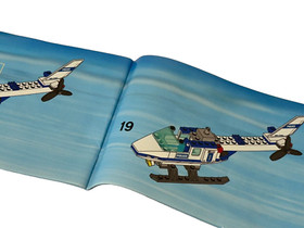 Retired &copy;2008 LEGO 7741 City Police Helicopter 100% Complete + Extras