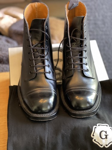 Botas negras Grenson 'Shoe 9' talla UK8 - Imagen 4 de 8