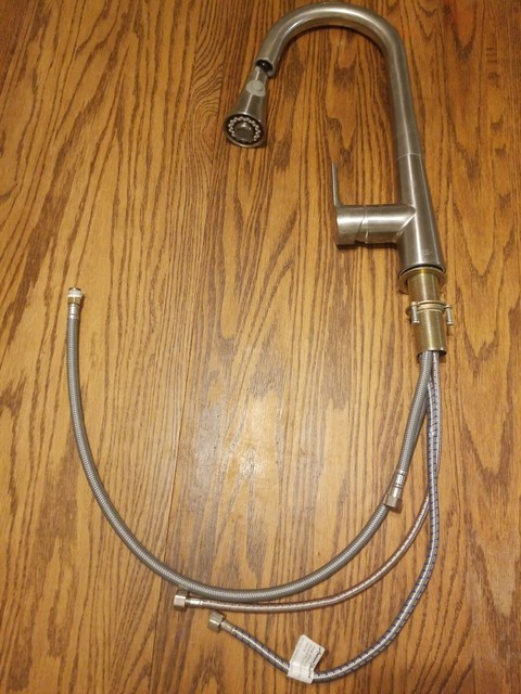 American Standard 9379300 075 Raleigh Pull Down Kitchen Faucet For