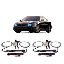 Bright Blue Angel Eye Headlight Halo Kit For Pontiac Grand Prix 97-03