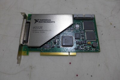 V3 NATIONAL INSTRUMENTS PCI 6052E DAQ CARD 333KS MULTIFUNCTION 16 BITS 16 INPUTS