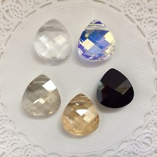 Swarovski Crystal 15x14mm Flat Briolette 6012 - 1 PC PACK - Choose Color