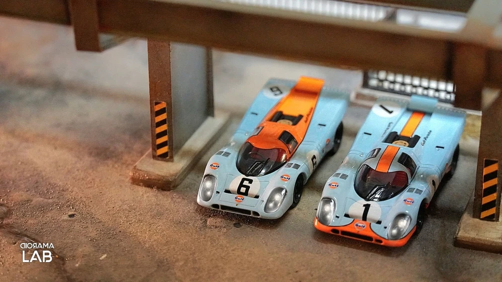 2025 TINY X SPARKY 1/64 PORSCHE 917 GULF #1 & #6 RACING CAR SET | eBay