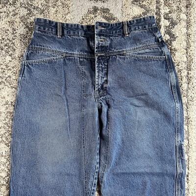 Marithe Francois Girbaud Brand X Medium Wash Denim Jeans Tapered
