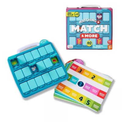 Chuckle & Roar Matching + Match & More Travel Friendly Memory Game #860