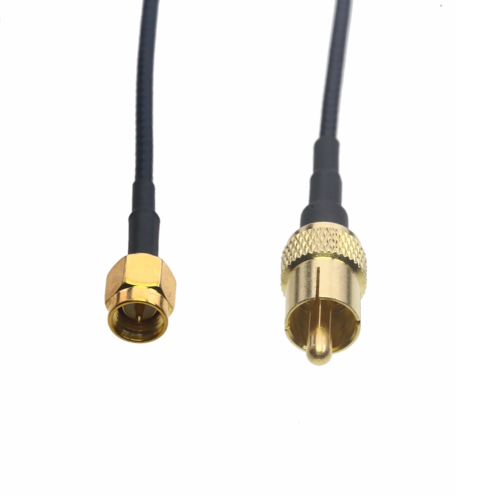 RF DVB Cable Phono RCA male to SMA plug RG316 pigtail 6