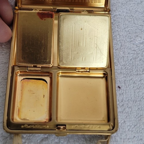 VINTAGE FACE POWDER CPOMPACTS - ORNATE - (LOT OF 10) - Picture 19 of 24