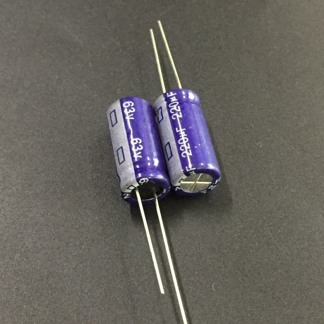 5pcs 63V 220uF 63V SLF CD288H 10x21mm High quality capacitors eBay