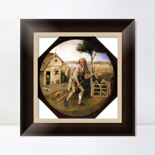 Framed Canvas Art Giclee Print The Pedlar by Hieronymus Bosch Wall Art Decor - Picture 4 of 16
