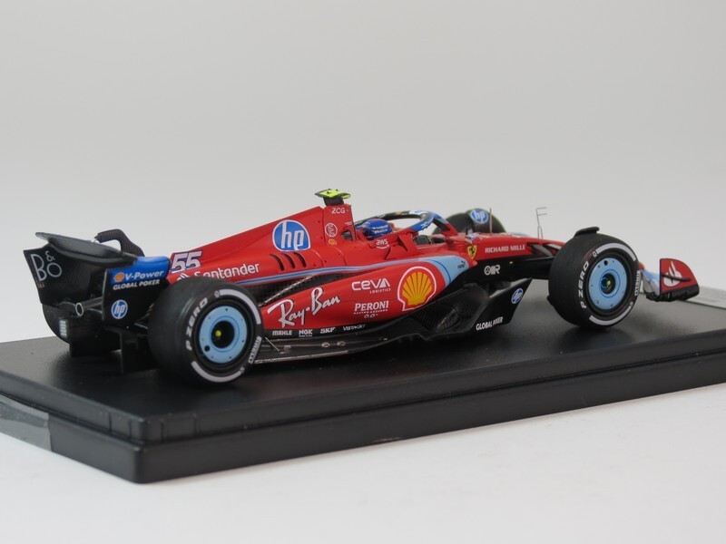 1:43 LOOKSMART Ferrari F1 Sf-24 #55 Monaco Gp 2024 Carlos