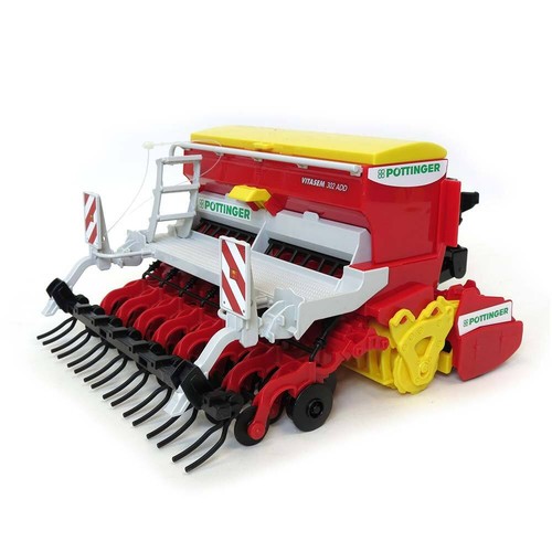 1/16 Pottinger Vitasem 302ADD Harrow-Mounted Seed Drill By Bruder 2347