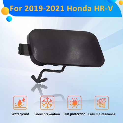 Fit Honda HRV HR-V 2019 2020 2021 Front Bumper Tow Hook Cover Cap 71104-T7M-H00 - Picture 2 of 20